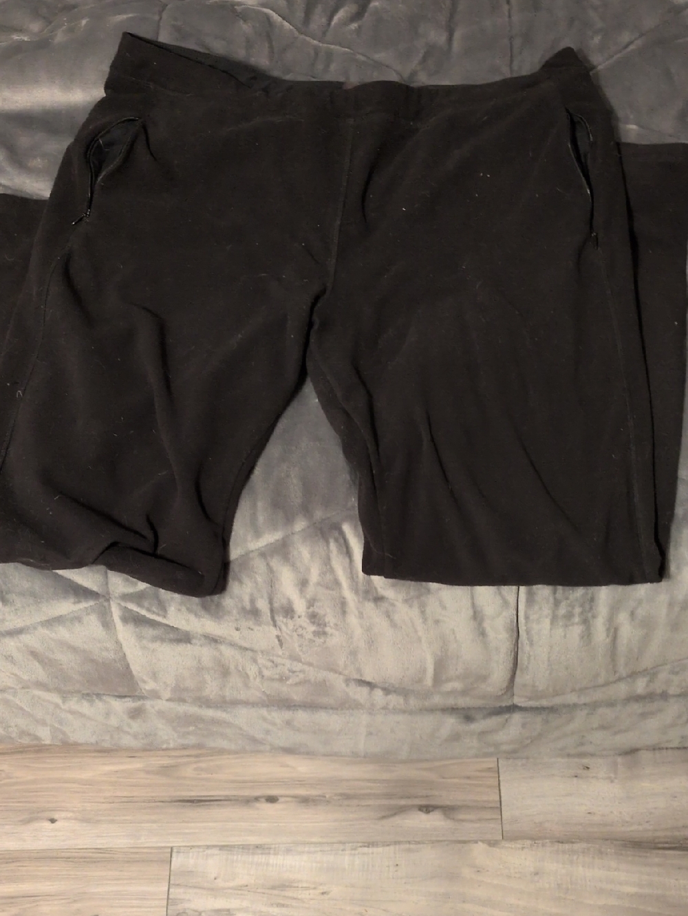 REI Women's Black Polyester Fleece Pants - XL